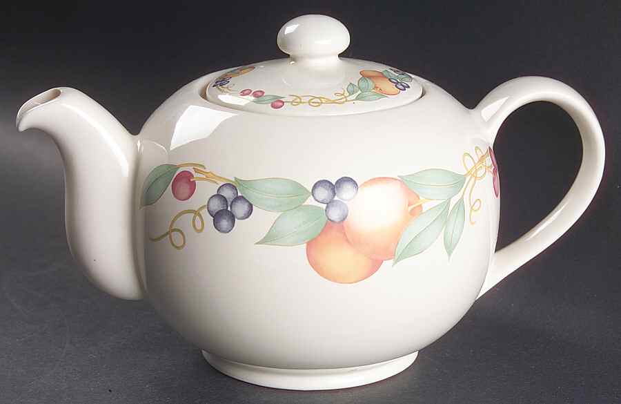 Abundance (Corelle) Small Teapot & Lid by Corning Corelle-1
