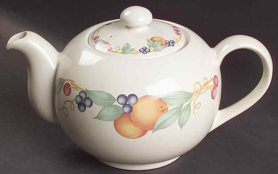 Abundance (Corelle) Small Teapot & Lid by Corning Corelle-1