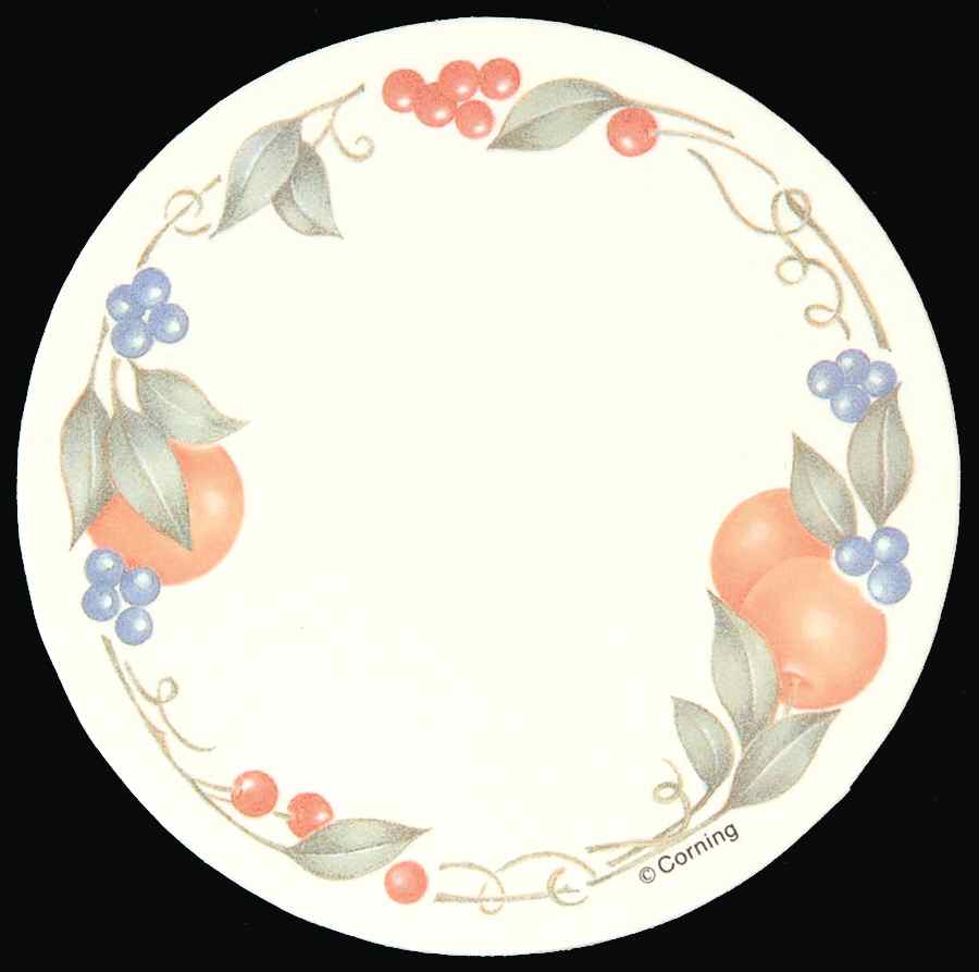 Abundance (Corelle) Vinyl Coaster by Corning Corelle-1