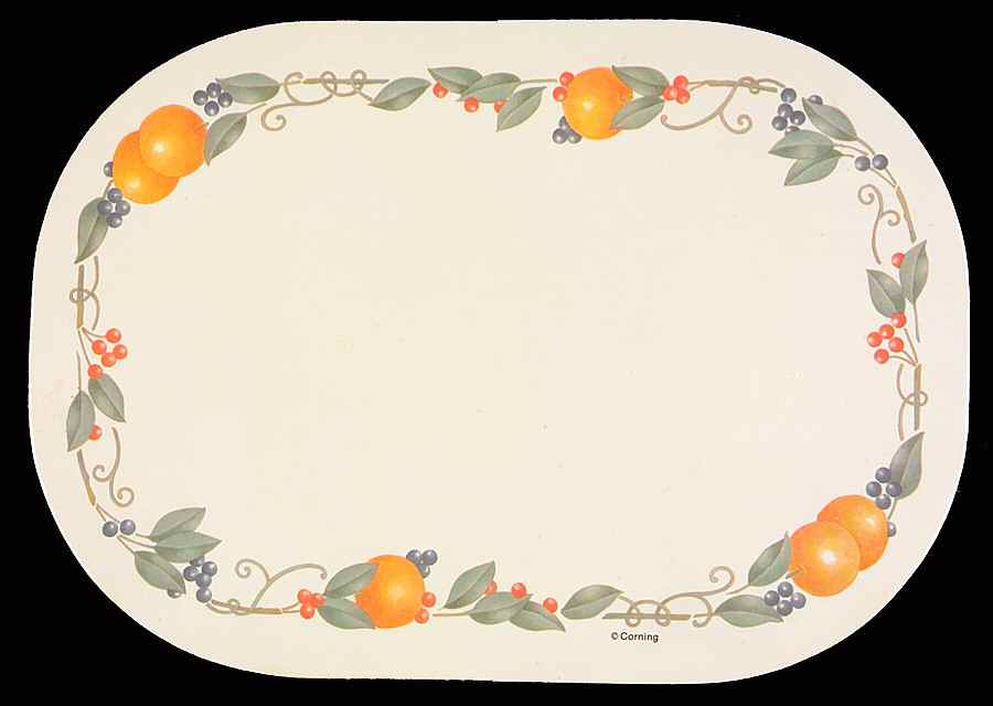 Abundance (Corelle) Cork Back Hot Mat by Corning Corelle-1