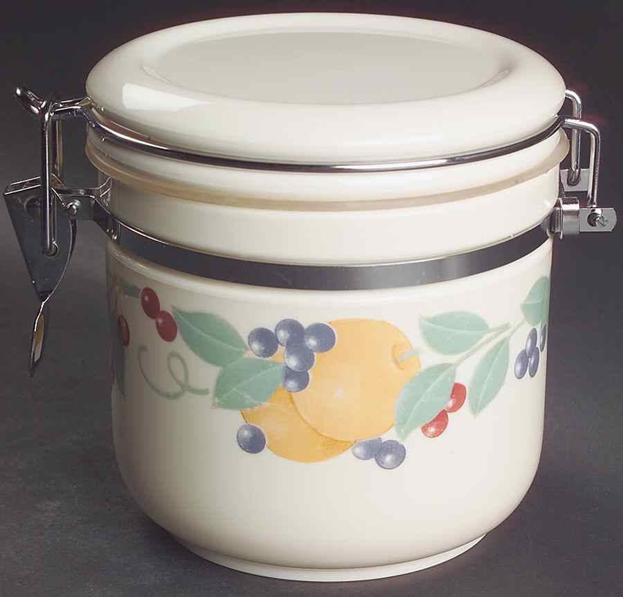 Abundance (Corelle) Small Acrylic Storage Jar & Lid by Corning Corelle-1