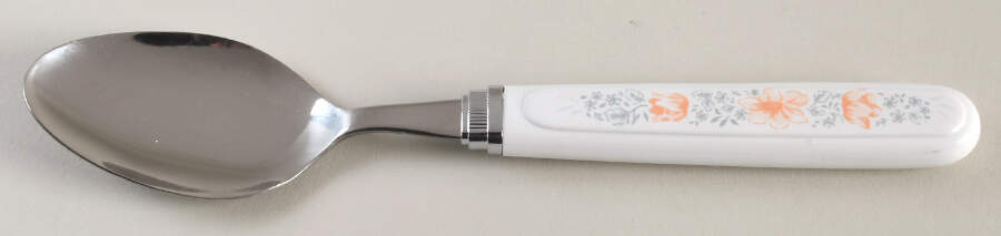 Apricot Grove (Corelle) Place/Oval Soup Spoon by Corning Corelle-1