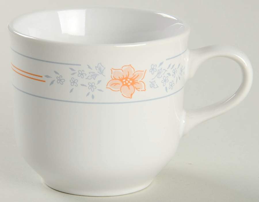 Apricot Grove (Corelle) Flat Cup by Corning Corelle-1