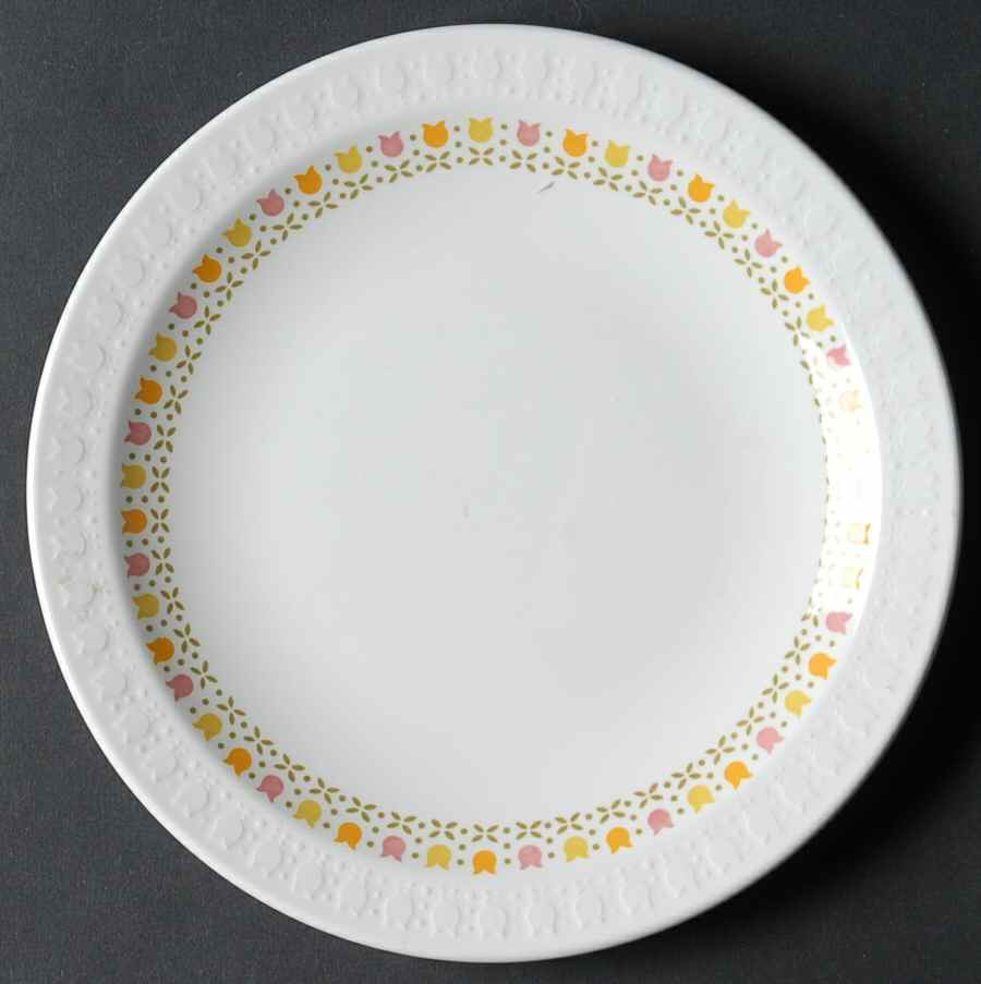 April Tulip Multicolor Bread & Butter Plate by Corning Corelle-1
