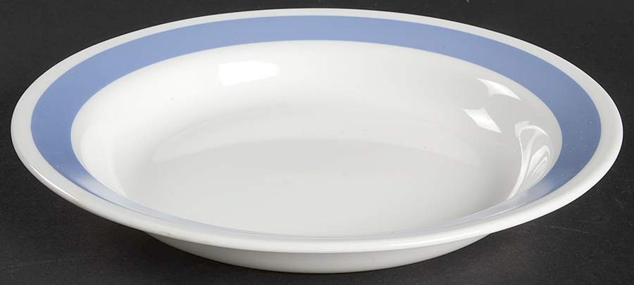 Periwinkle Sundance (Corelle) Rim Soup Bowl by Corning Corelle-1