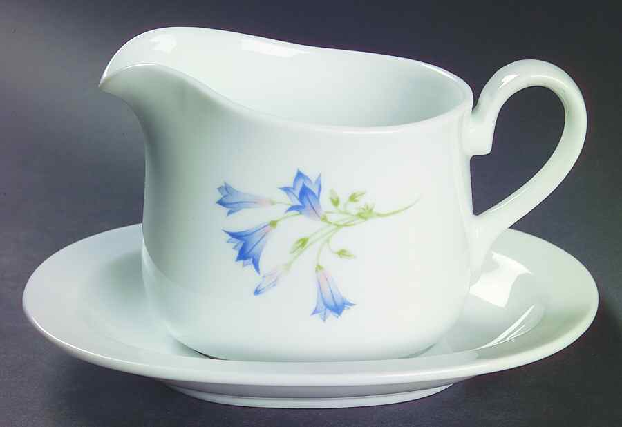 Blue Dusk (Corelle) Gravy Boat & Underplate by Corning Corelle-1