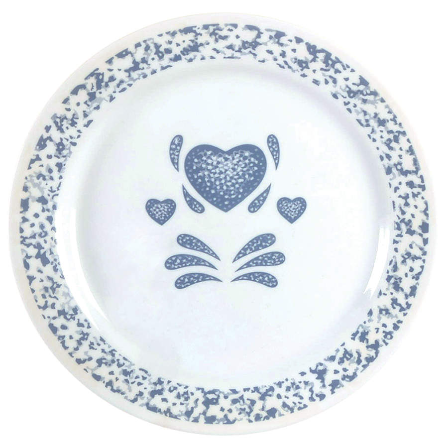Blue Hearts (Corelle) Dinner Plate by Corning Corelle-1