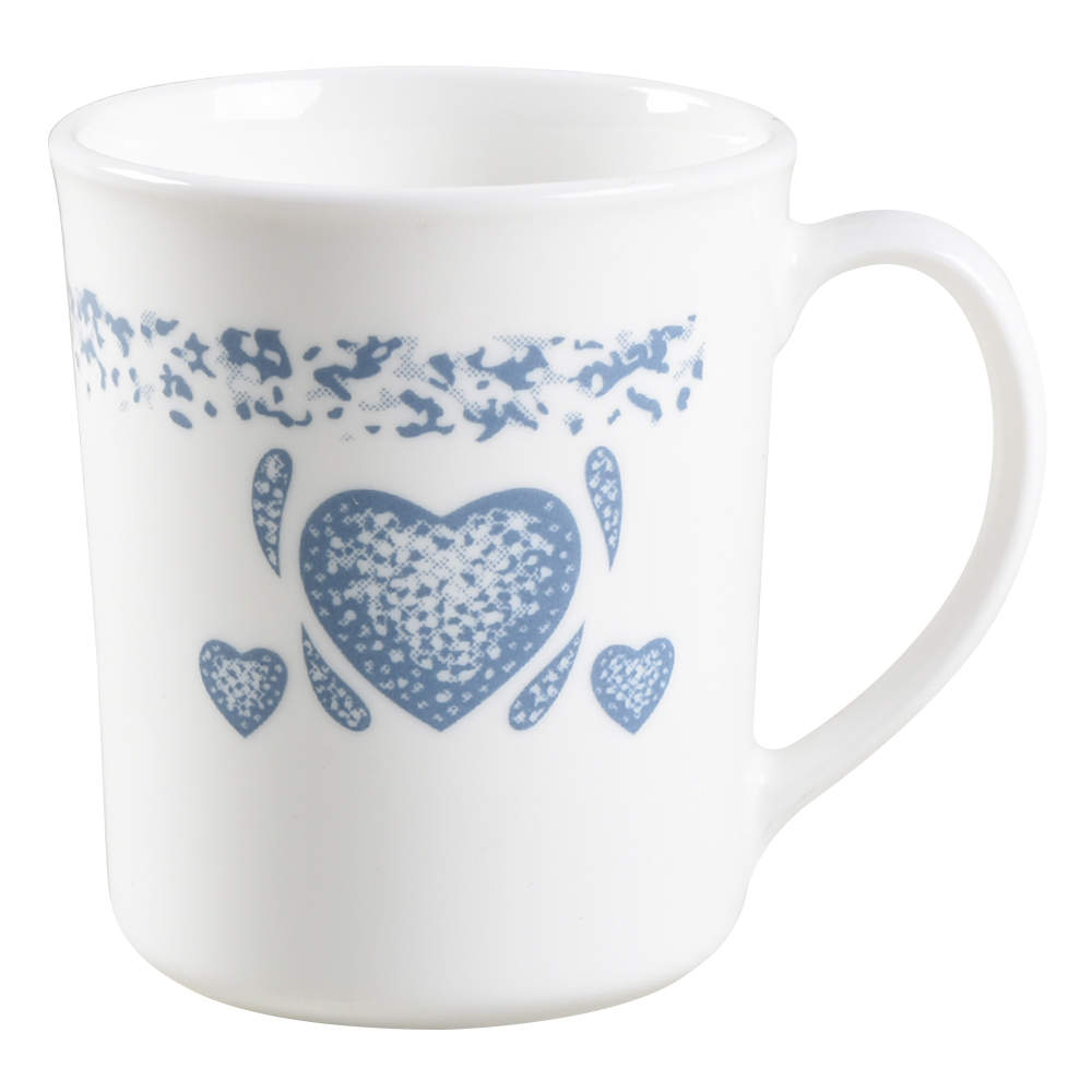 Blue Hearts (Corelle) Mug by Corning Corelle-1