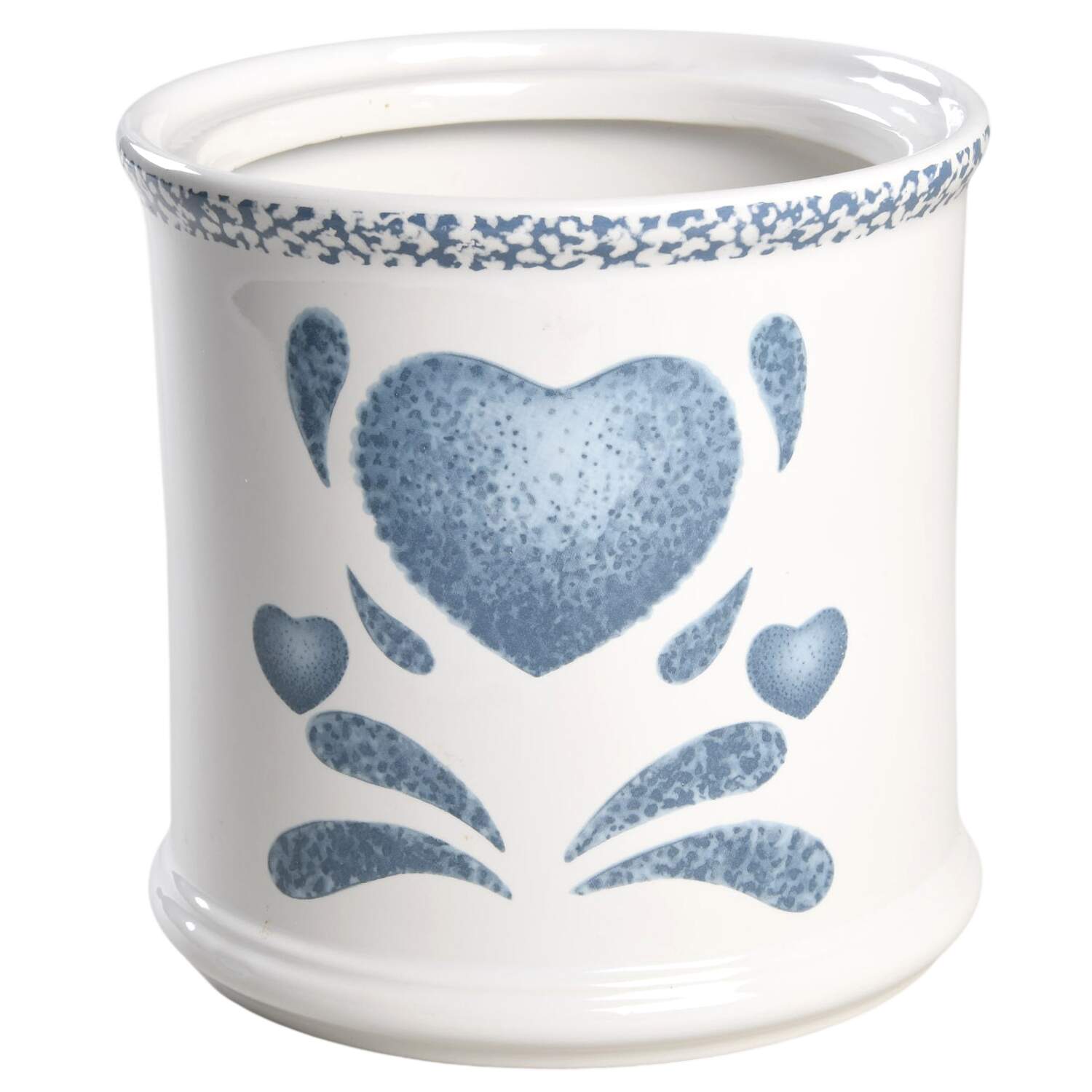 Blue Hearts (Corelle) Extra Large Canister No Lid by Corning Corelle-1