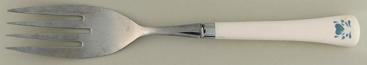 Blue Hearts (Corelle) Serving Fork by Corning Corelle-1
