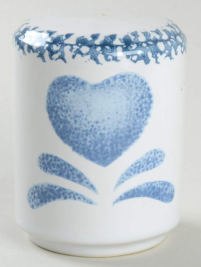 Blue Hearts (Corelle) Salt Shaker by Corning Corelle-1