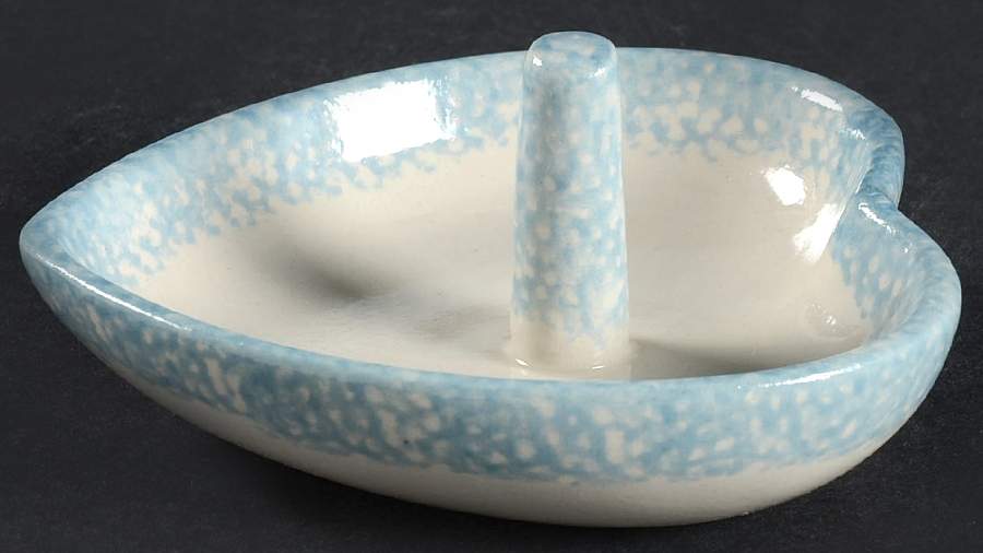 Blue Hearts (Corelle) Ring Holder by Corning Corelle-1