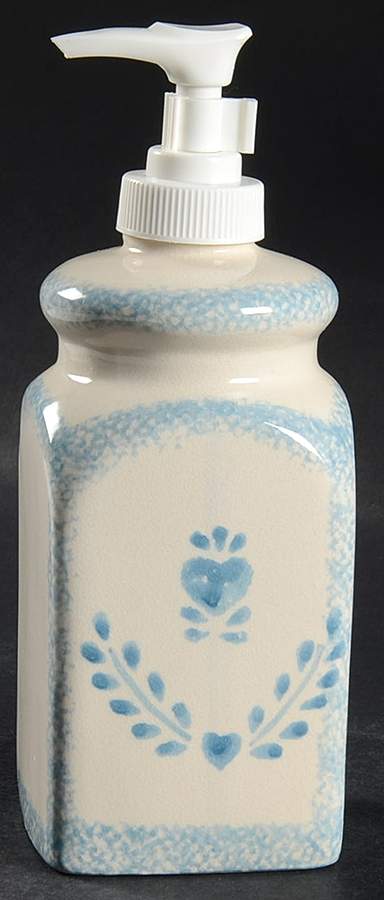 Blue Hearts (Corelle) Lotion Dispenser by Corning Corelle-1