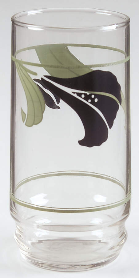 Black Orchid (Corelle) 14 Oz Glassware Tumbler by Corning Corelle-1