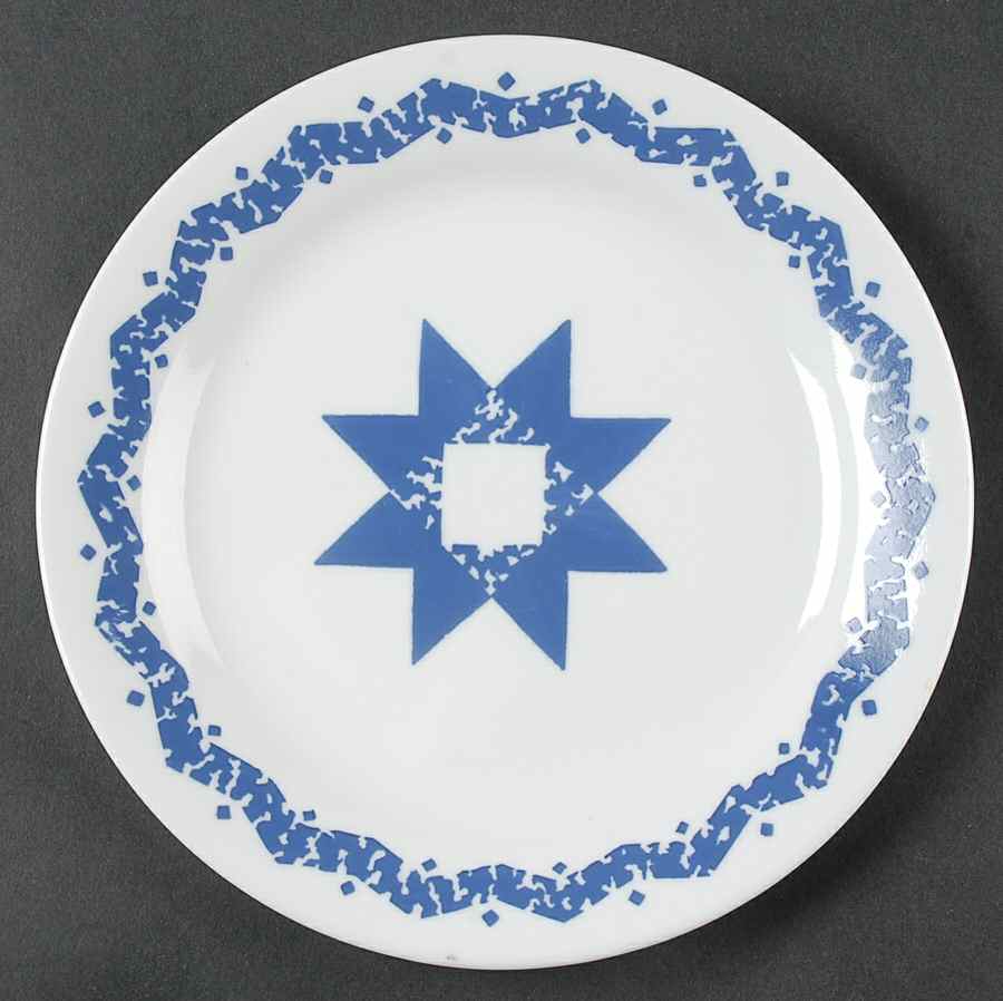 Blue Star (Corelle) Bread & Butter Plate by Corning Corelle-1