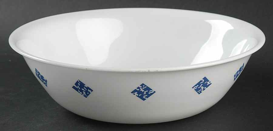 Blue Star (Corelle) 8" Round Vegetable Bowl by Corning Corelle-1