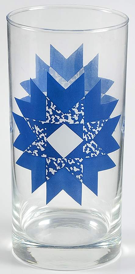 Blue Star (Corelle) 14 Oz Glassware Tumbler by Corning Corelle-1