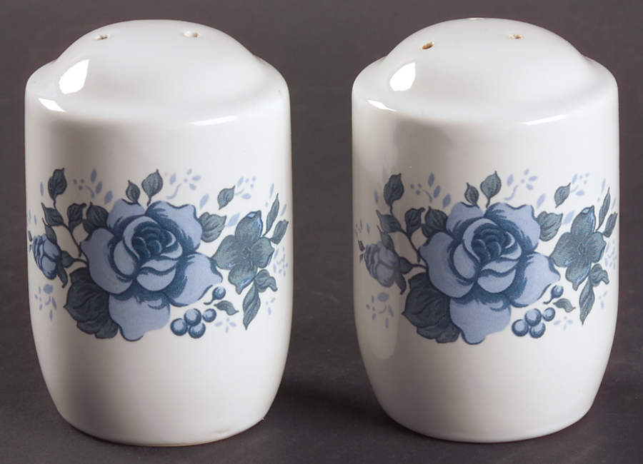 Blue Velvet (Corelle) Salt & Pepper Set by Corning Corelle-1