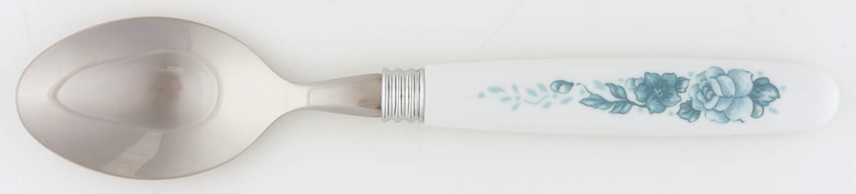 Blue Velvet (Corelle) Place/Oval Soup Spoon by Corning Corelle-1