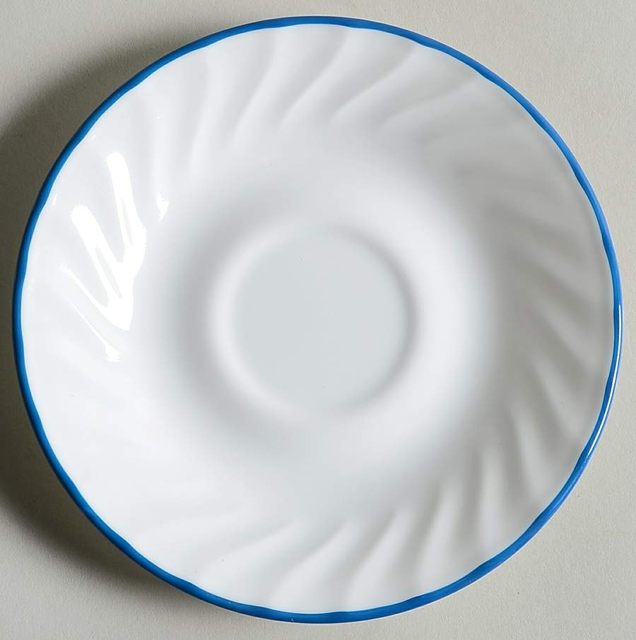 Blue Velvet (Corelle) Saucer for a Mug/Cup by Corning Corelle-1