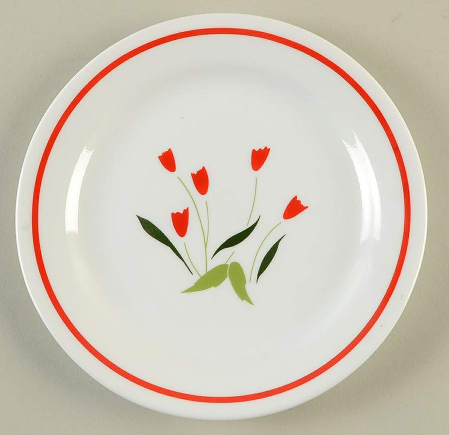 Casey's Flowers (Corelle) Salad Plate by Corning Corelle-1