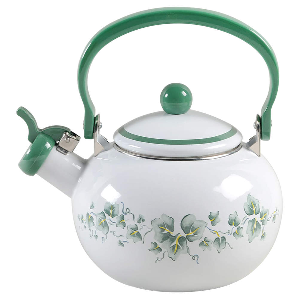 Callaway (Corelle) Metal Whistler Kettle & Lid by Corning Corelle-1