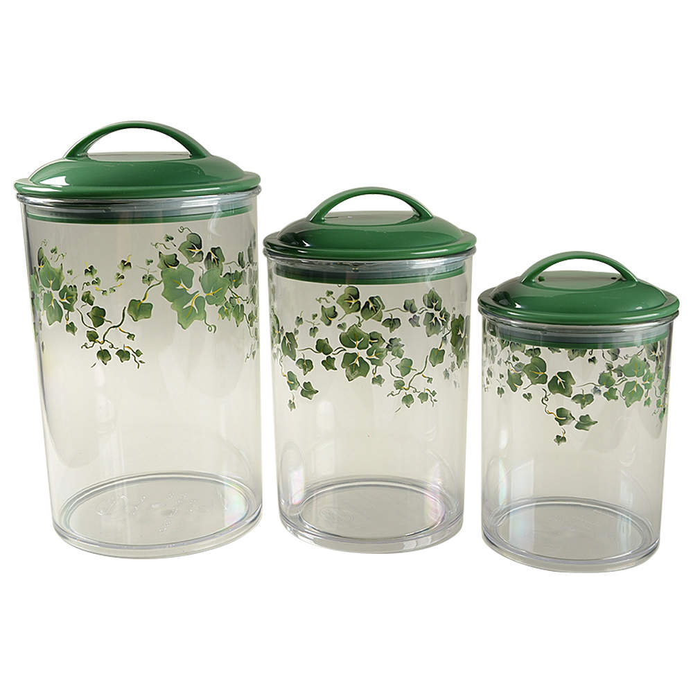 Callaway (Corelle) (3 Piece) Acrylic Canister Set by Corning Corelle-1