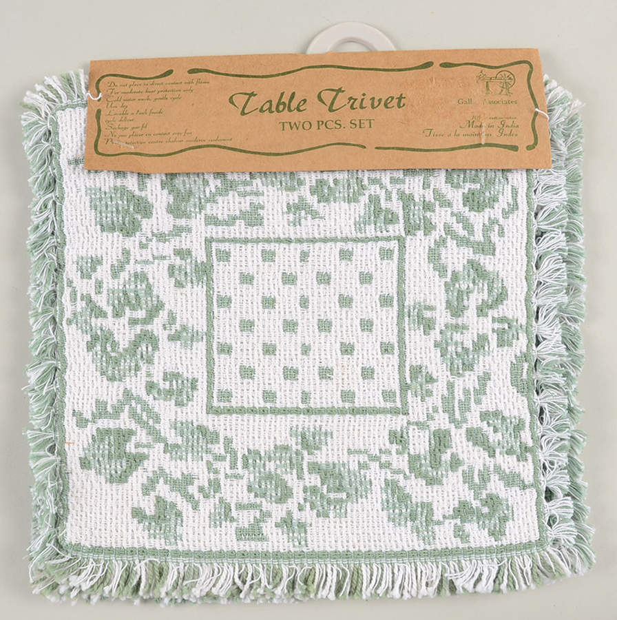 Callaway (Corelle) (Set of 2) Rectangular Cloth Trivet by Corning Corelle-1
