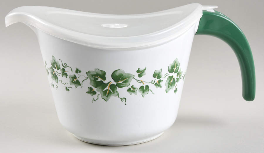 Callaway (Corelle) 2 Qt Microwave Batter Bowl & Plastic Lid by Corning Corelle-1