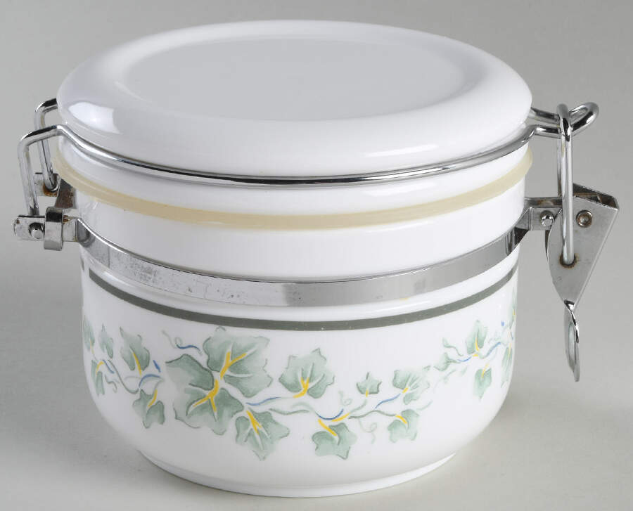 Callaway (Corelle) Small Acrylic Storage Jar with Hinged Lid by Corning Corelle-1