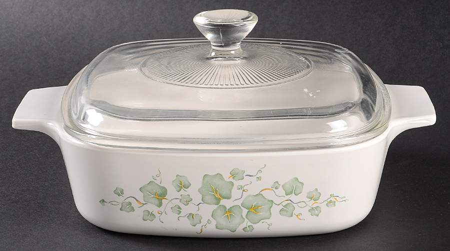Callaway (Corelle) 1 Quart Square Casserole with Lid by Corning Corelle-1