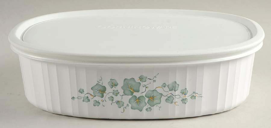 Callaway (Corelle) 1.5 Quart Oval Covered Casserole w/Plastic Lid by Corning Corelle-1