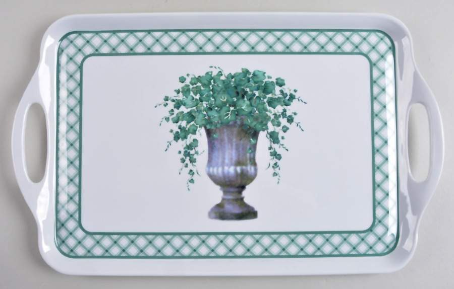 Callaway (Corelle) 19" Rectangular Handled Serving Melamine Tray by Corning Corelle-1