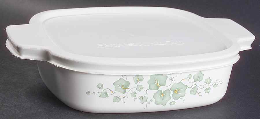 Callaway (Corelle) 1 Quart Square Casserole with Lid by Corning Corelle-1