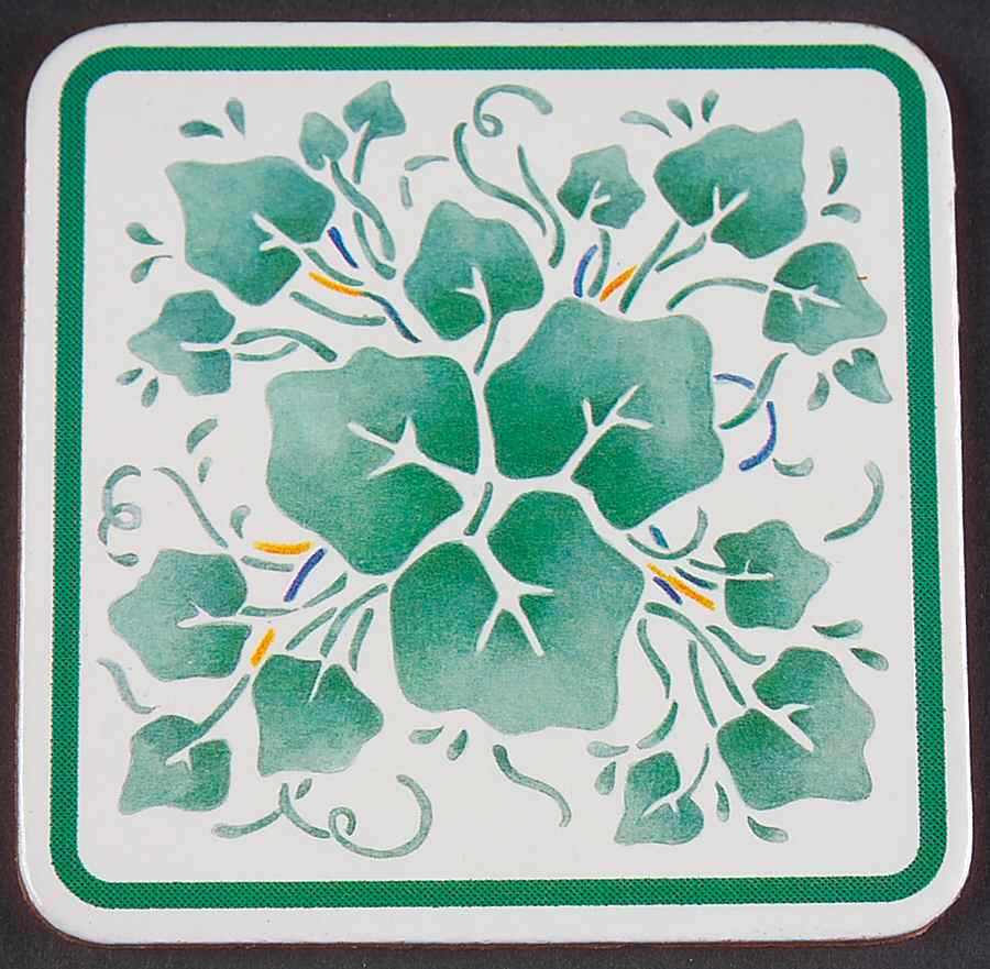 Callaway (Corelle) Cork Back Square Coaster by Corning Corelle-1
