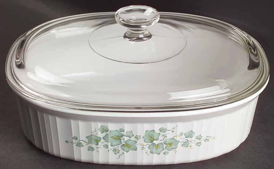 Callaway (Corelle) 2.5 Quart Oval Covered Casserole by Corning Corelle-1