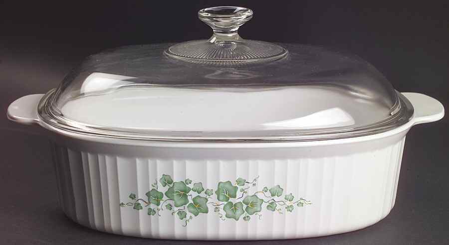 Callaway (Corelle) 4 Qt Oval Covered Casserole by Corning Corelle-1