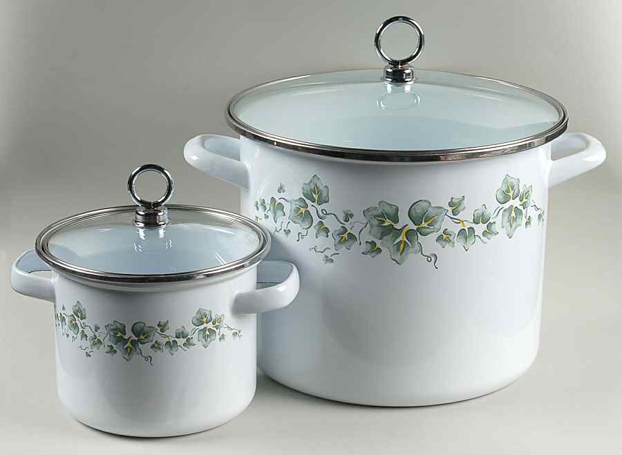 Callaway (Corelle) (4 Piece) Metal Stockpot Set (1.5qt & 8qt) by Corning Corelle-1
