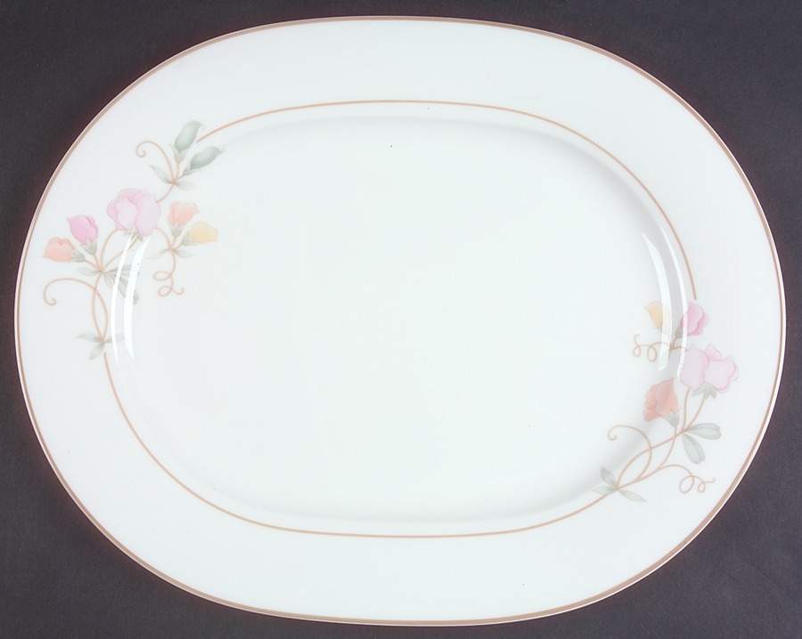 Carmel 13" Oval Serving Platter by Corning Corelle-1