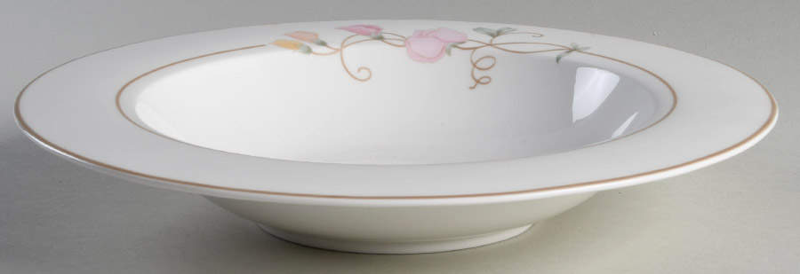 Carmel Rim Soup Bowl by Corning Corelle-1