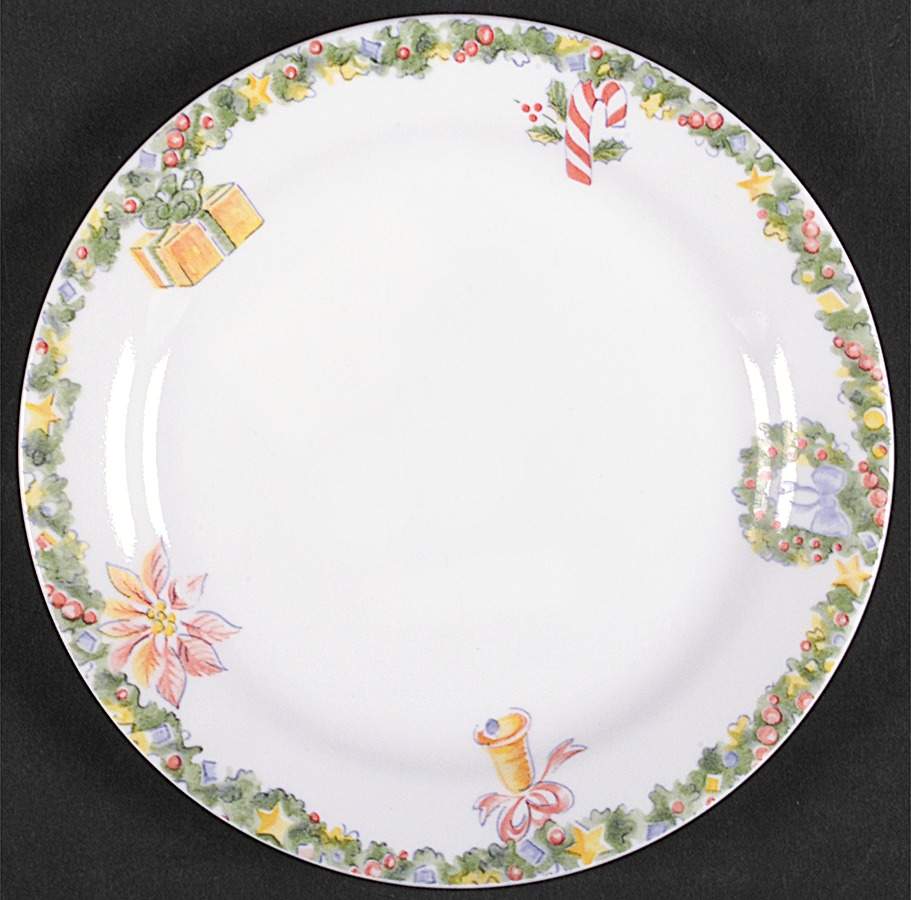 Christmas Joy (Corelle) Salad Plate by Corning Corelle-1