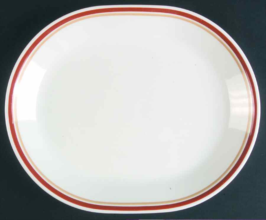 Cinnamon (Corelle) 12" Oval Serving Platter by Corning Corelle-1