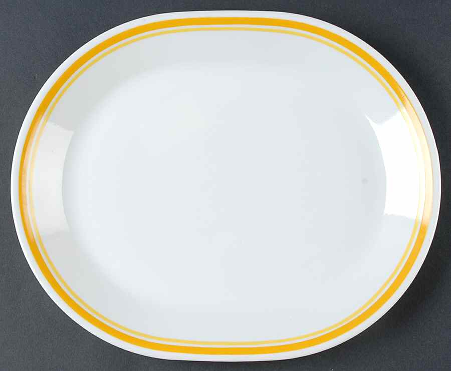 Citrus 12" Oval Serving Platter by Corning Corelle-1