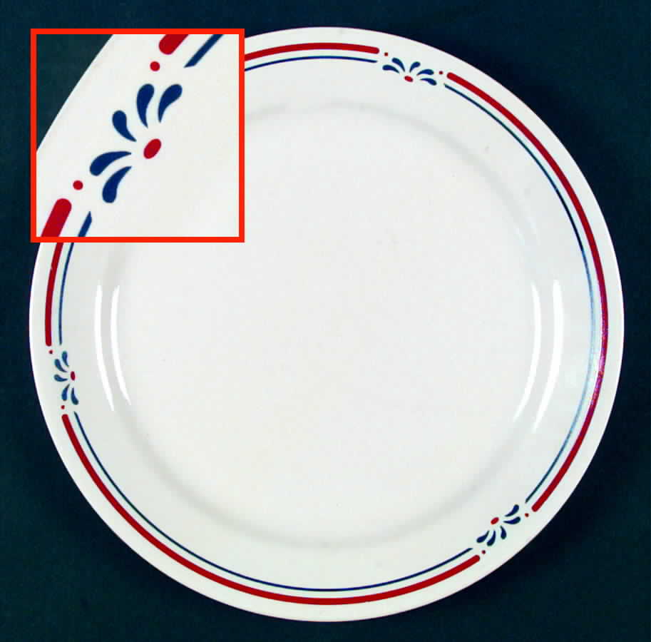 Country Hearth (Corelle) Dinner Plate by Corning Corelle-1
