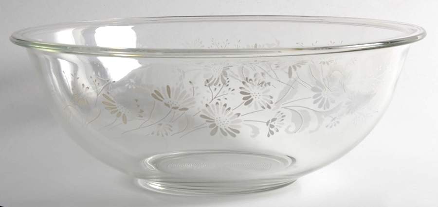 Colonial Mist 11" Glassware Mixing Bowl by Corning Corelle-1
