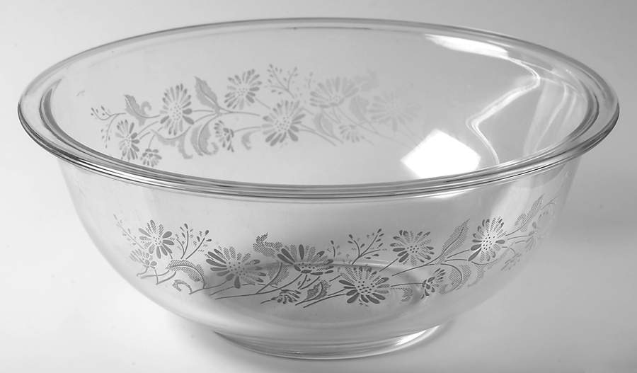 Colonial Mist 9" Glassware Mixing Bowl by Corning Corelle-1