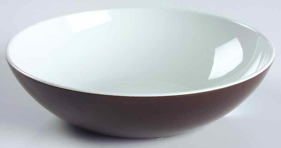 Coordinates Brown Coupe Cereal Bowl by Corning Corelle-1
