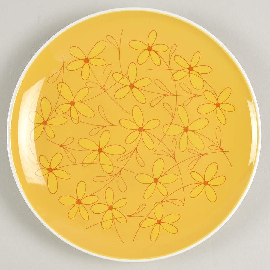 Coordinates Yellow Bread & Butter Plate by Corning Corelle-1
