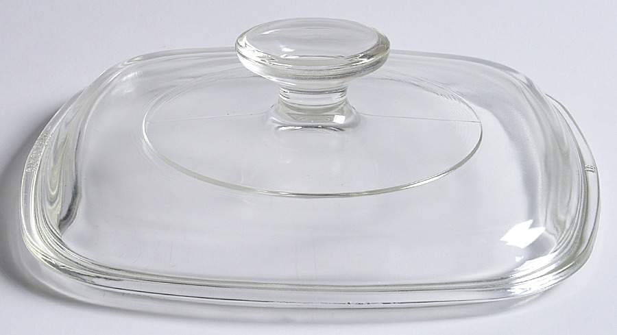 Cornflower Blue Lid for 1 Quart Square Casserole by Corning Corelle-1