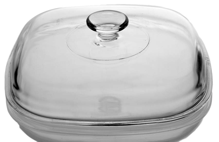 Cornflower Blue Lid for 2.5 Quart Square Casserole by Corning Corelle-1